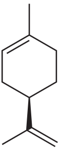 Molécule de limonène